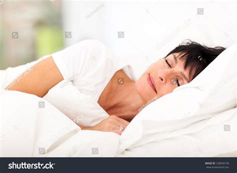 Mature Woman Sleeping In Bed Images Stock Photos Vectors Shutterstock