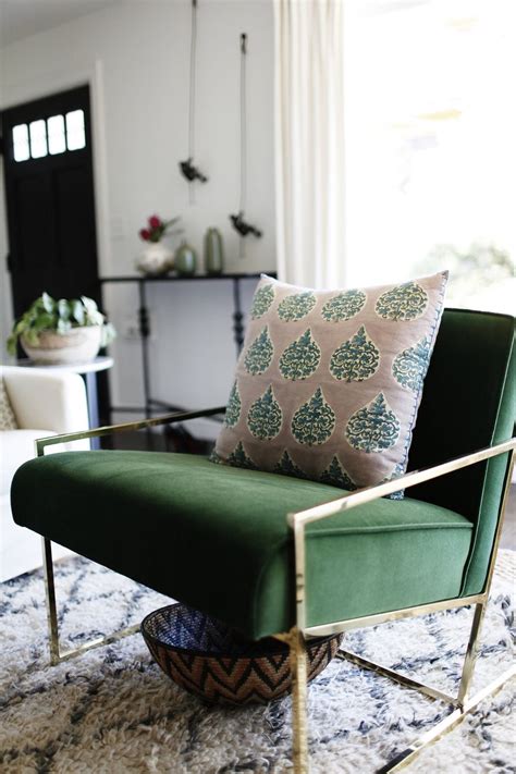 Pick your living room chairs based on the style chosen for the rest of the room. A Boldly Bohemian Home in Seattle | Rue // gorgeous ...