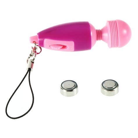 Mini Stick Massager Keychain Ring Portable Full Body Vibrating Relaxing Massage Ebay