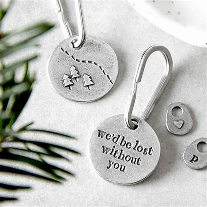 Lost Without Keyring Notonthehighstreet Clothing
