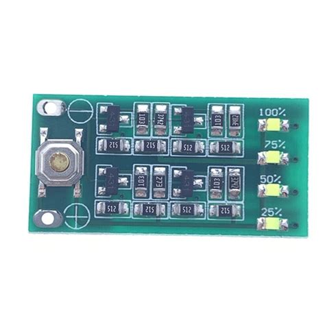 3s Lithium Battery Power Level Display Board Li Ion Capacity Indicator