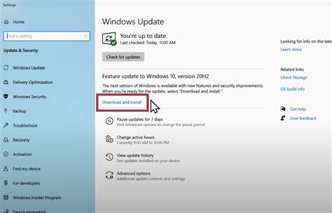 Microsoft Windows 10 20h2 Update Installation Process