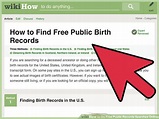 7 Ways to Do Free Public Records Searches Online - wikiHow