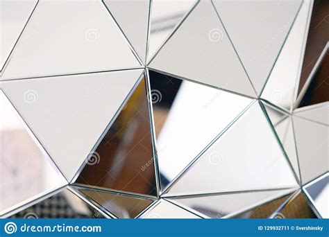 Abstract Mirror Close Up Stock Image Image Of Design 129932711