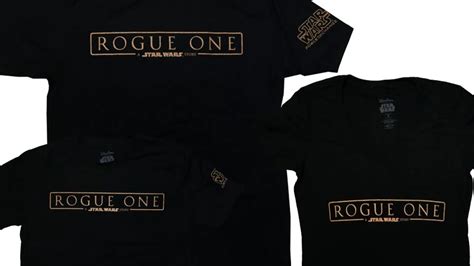 New Star Wars Rogue One Tshirts Coming To Disney Parks
