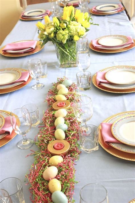 Easter Table Decorations Awesome Table Setting Ideas Diy Masters