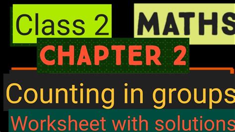 Here is a list of all of the maths skills students learn in class ii! #studytime Class 2/Maths/Chapter 2 Counting in groups ...