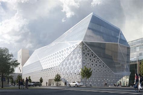 Gent Diamond Ing Hq Asymptote Architecture Archinect