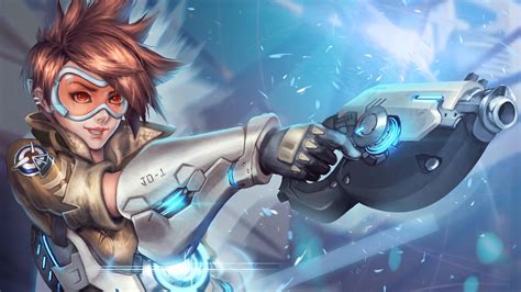 Tracer Overwatch Hd Games 4k Wallpapers Images Backgrounds Photos