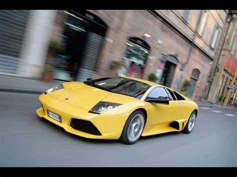 Free Download Lamborghini Murcielago Lp640 Yellow Front And Side Speed