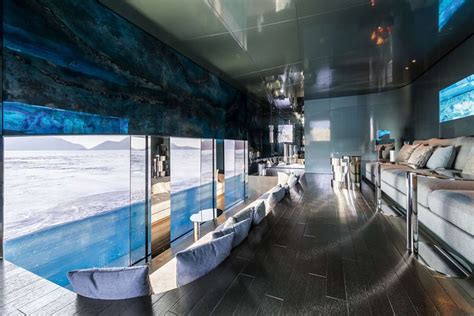 The Underwater Observation Room On 273 Superyacht Savannah Is Just One