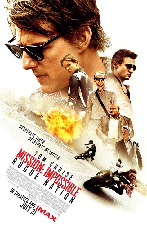 Tom cruise and the cast of mission: Affiche du film Mission: Impossible - Rogue Nation - Photo ...