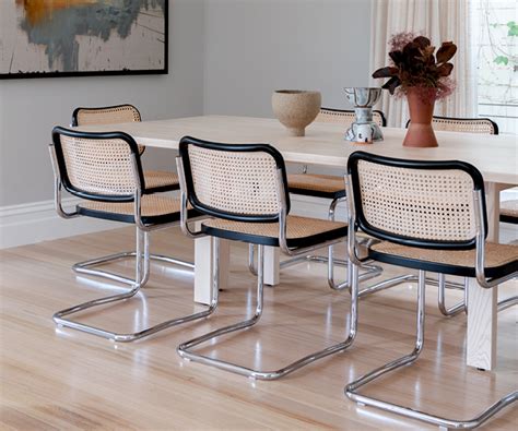 Wire dining chairs wire chair single chair geometric decor steel rod folding chair modern contemporary chrome interior design. The history of the Cesca Chair: One of the most important ...