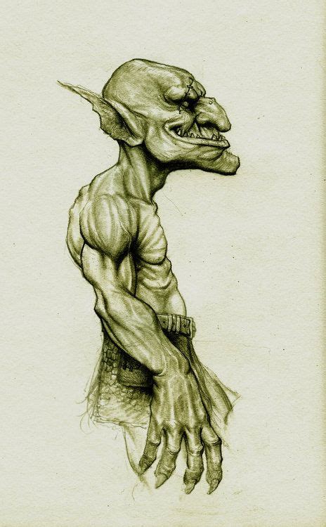 Goblin By Kimsuyeong81 —x— More Random Creatures From Dreams
