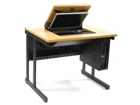 17 stories small household folding flip table computer desk creative tablewood/metal in black/brown, size 29.5 h x 47.2 w x 35.4 d in | wayfair. ICT Suite Furniture - Schools - Colleges - Universities