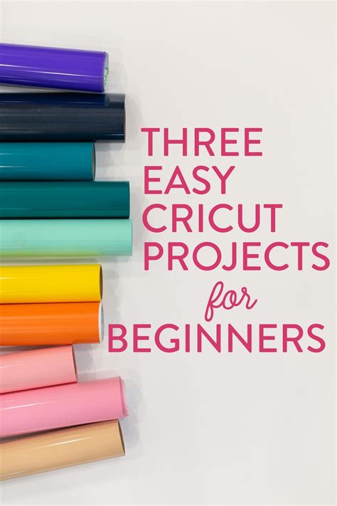 Three Easy Cricut Projects For Beginners Make These While You Learn