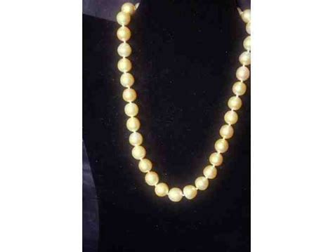 1 Only HUGE GENUINE GOLDEN SOUTH SEA PEARLS 10 13mm W Diamond