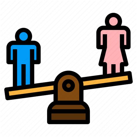 Equal Equality Gender Human Scale Icon Download On Iconfinder
