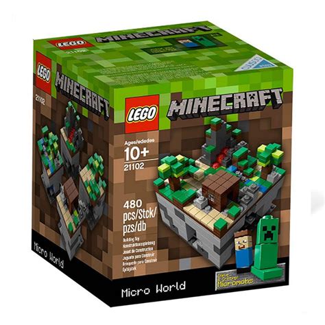 21102 Lego Cuusoo Ideas Minecraft Micro World The Forest กล่องมี