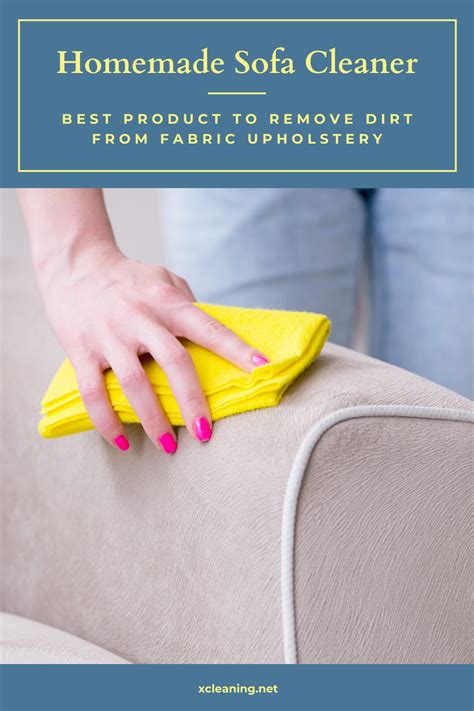 As you can see in the picture, the diy section looks tons. Homemade Sofa Cleaner: Best Product To Remove Dirt From Fabric Upholstery | xCleaning.net - Your ...
