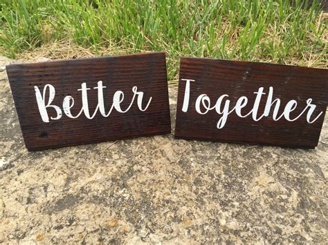 Better Together Sign Better Together Signs Head Table Sign ...