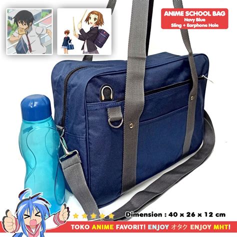Tas Sma Sekolah Jepang Tas Anime Anime Koukou Bag Hq Shopee
