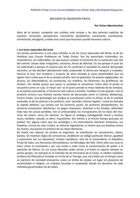 Ciudad en celo (2006), expediente santiso (2016) och paisito (2008). Breviario de insumisión pirata, de Vivian Abenshushan by # ...