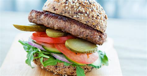 When you're craving the meatiest, most succulent burgers around, page through this collection of irresistible beefy takes on the great american sandwich. Easy Healthy Eating: 5 Awesome Lean Burger Recipes