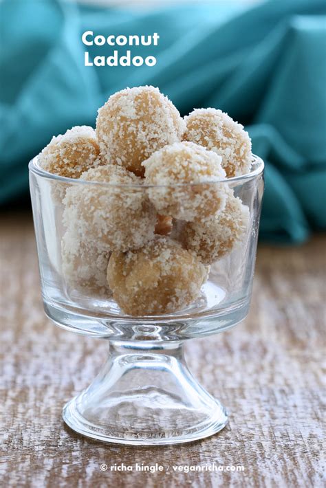 These 20 recipes, from mousse to pudding, will quickly prove coconut sweetens any dish. Fudgy Coconut Ladoo. Vegan Indian Dessert Recipe - Vegan Richa
