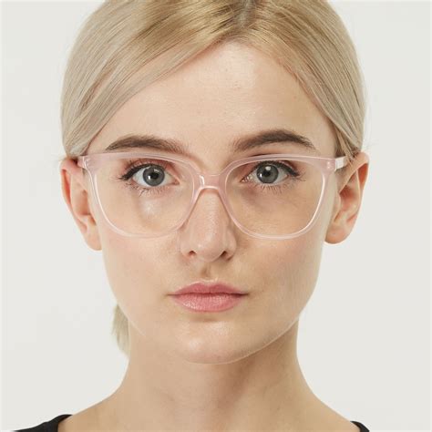 Buckeye Square Pink Full Frame Acetate Eyeglasses Glassesshop