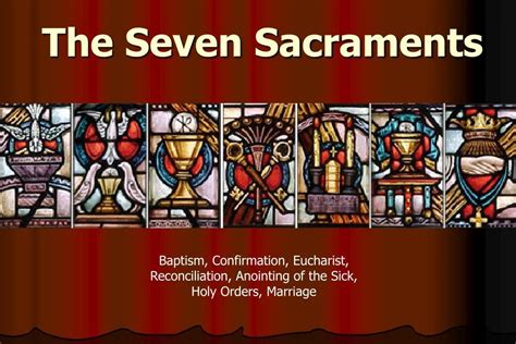 Number Of Holy Sacraments One In Christ