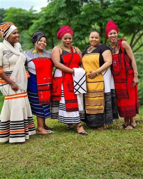 Traditional Xhosa Wedding Dresses With Modern Fabrics
