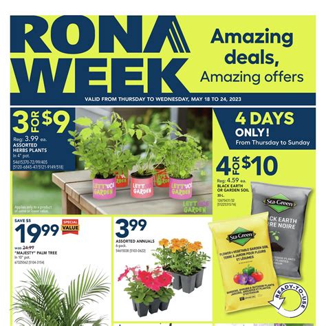Rona Weekly Flyer Weekly Deals Rona Week Clearwater Kamloops Kelowna Penticton Salmon
