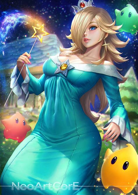 Rosalina By Neoartcore On Deviantart Super Mario Princess Super Mario Anime
