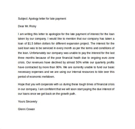 Free 12 Sample Apology Letters For Being Late In Pdf Ms Word