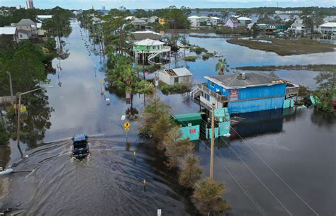 Hurricane Sally Flooding In Florida, Alabama, Louisiana