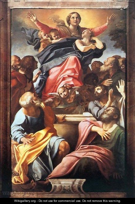 Assumption Of The Virgin Annibale Carracci WikiGallery Org The