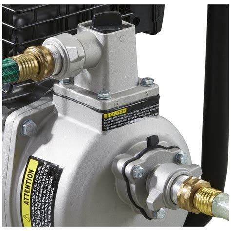 Potable water hose (hard wall). Stanley 3HP Portable Utility Water Pump, 1" with 3/4" hose ...