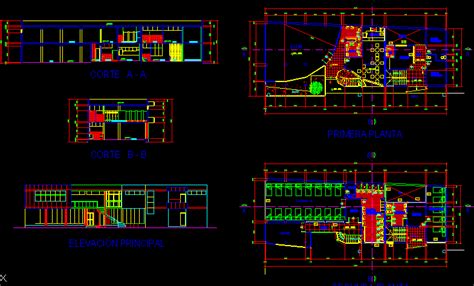 Police Station DWG Section for AutoCAD • Designs CAD