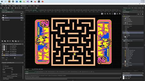 Pac Man With Arcade Ghost Ai Using Gml In Gamemaker Studio 2 Youtube