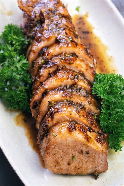 There's no major preparation pork tenderloin is often sold in individual packages in the meat section of the grocery store. Roasted Pork Tenderloin Recipe via @healthykitchen101 ...