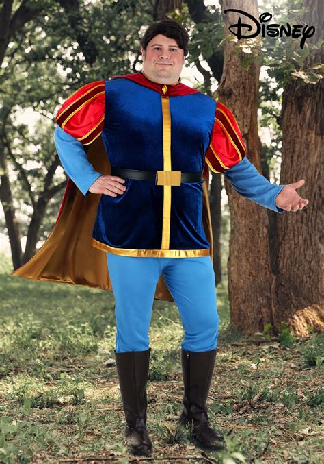 Mens Plus Size Disney Sleeping Beauty Prince Phillip Costume