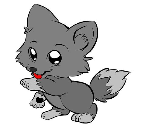 Cute Wolf Clipart Free Download On Clipartmag