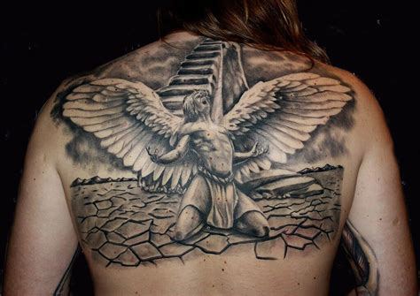 Fallen Angel Tattoos 50 Excellent Design History And