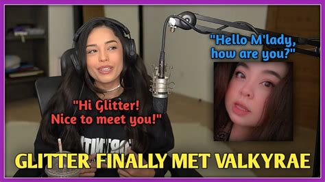 Frting Glitter Meets Valkyrae For The First Time Ft Sykkuno Youtube