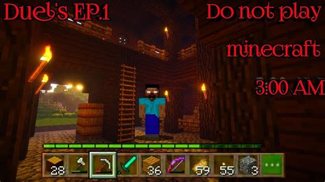 Minecraft herobrine caught on camera 1.7.4 (no mods). Minecraft episode 1 duels 3.AM challenge herobrine caught on camera - YouTube