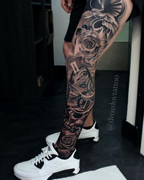 60 Incredible Leg Tattoos Cuded Leg Tattoos Women Full Leg Tattoos