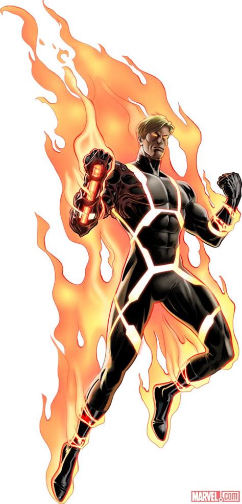 Image Annihilus Human Torch Art Marvel Avengers