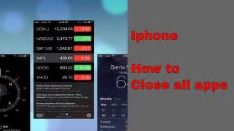 How To Close Apps Running In Background On Iphone Ipad Ios Device