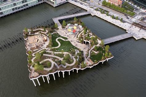 Heatherwick Studios New York Pier Park Opens To The Public